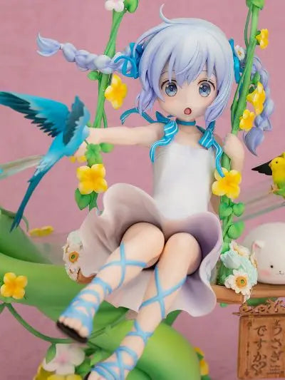 【FS】Original F:NEX Scale1/7 Would You Like Some Rabbits Today? Season 2 Kafuu Chino Model Gift Collection Figure