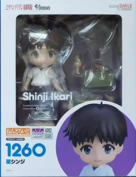 In Stock Original GSC Nendoroid #1260/1261 Neon Genesis Evangelion New Theatrical Version Shinji Lkari/Kaworu Nagisa Model
