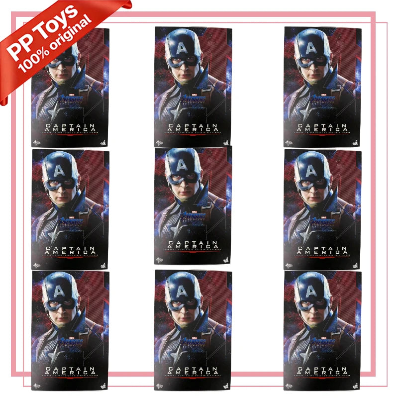In Stock Genuine HOTTOYS HT MMS536 1/6 Marvel Avengers 4 Captain America 7.0 Action Figure Model Toys