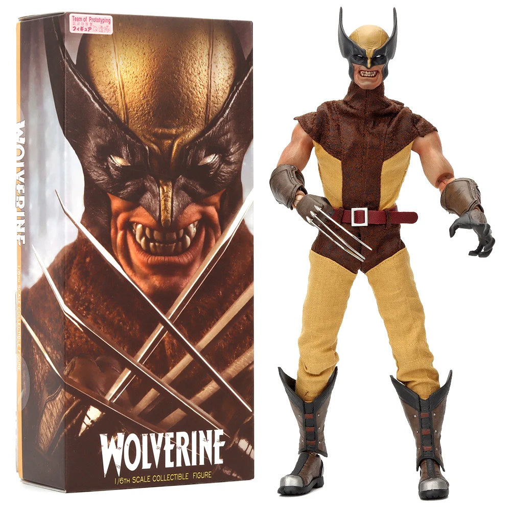 1：6 Marvels X-Men Super Hero Wolverine Logan Articulated PVC Action Figure Collectible Model Toy