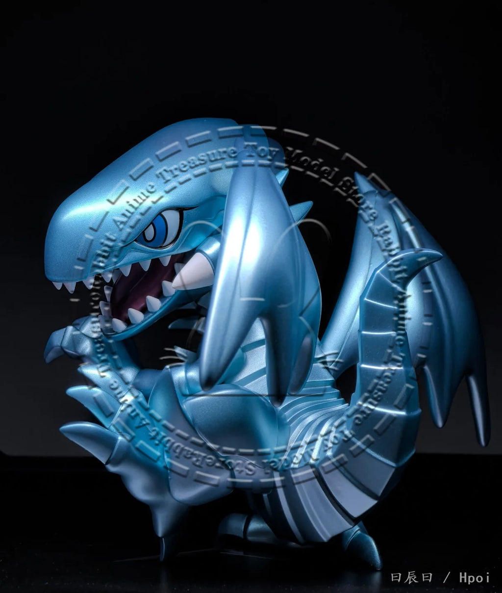 In Stock Original Genuine MegaHouse MEGATOON YuGiOh Figure BlueEyes White Dragon Chibi Style Collectible Toy