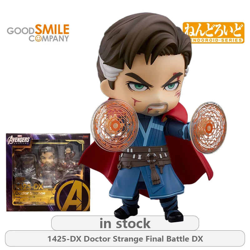 GSC Original NENDOROID Avengers: Endgame Series 1497-DX Iron Spider Man DX\988 Iron Man Mark50 Anime Action Figure Model Toys