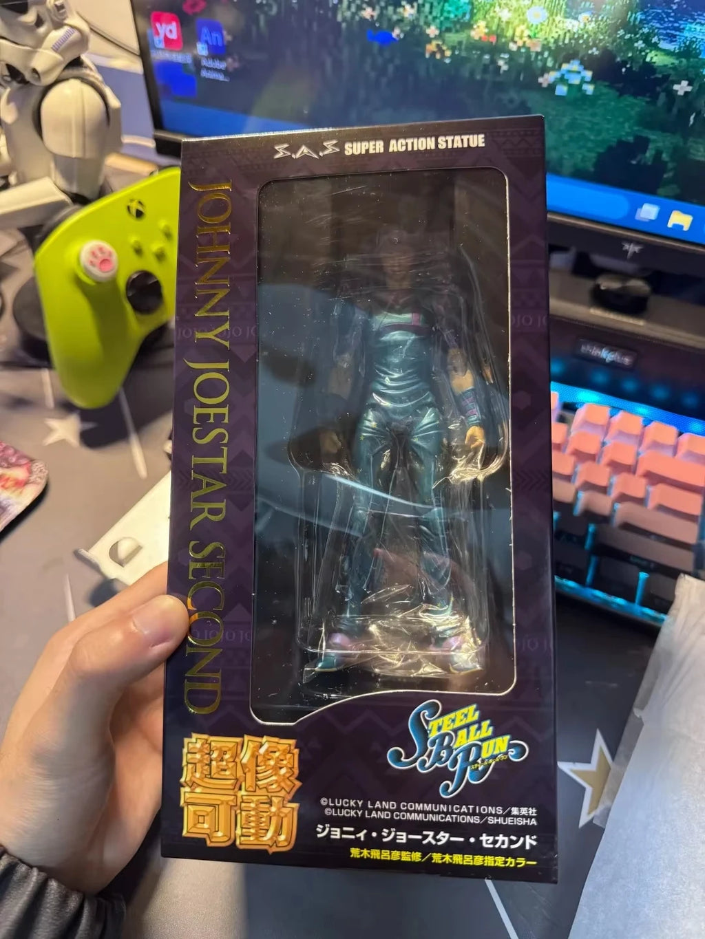 Medicos Super Action Statue Funny Valentine JoJo's Bizarre Adventure Steel Ball Run Collectible Anime Action Figure In Stock