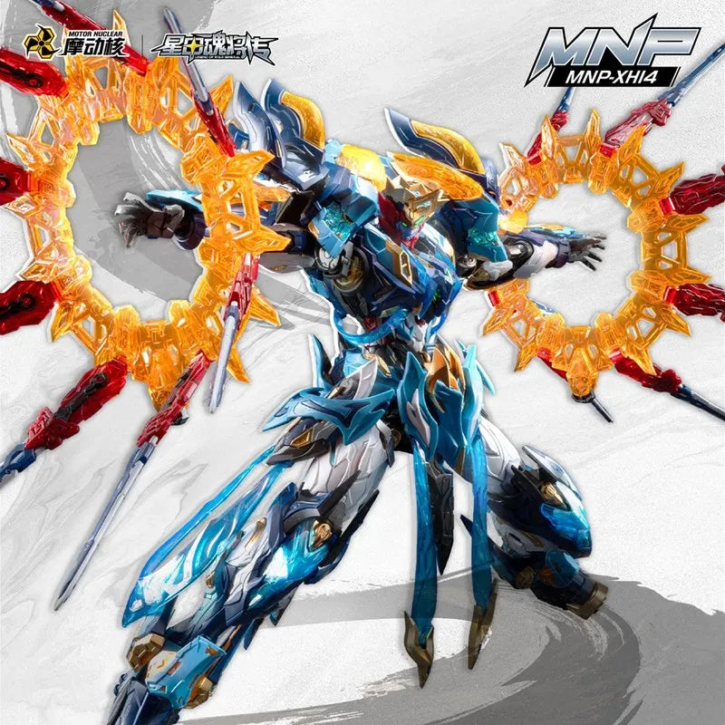 Motor Nuclear MG 1/100 MNP-XH14 Mo Li Qing Assembly Model Kit Articulated Action Figure Chinese Mecha Model Collectible Toy Gift