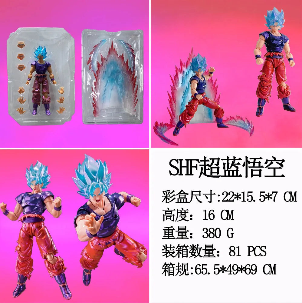 Bandai Dragon Ball Z Son Goku Figure SHF S.H.Figuarts Goku War Damage Super Saiya Anime Action Figures Model Toys Birthday Gift