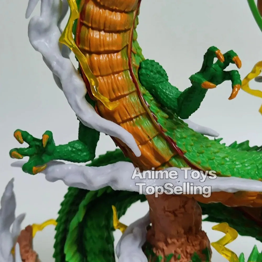 23cm/9.05in Anime Dragon Ball Z Figure Shenron Goku And Shenron Action Figure Model Pvc Statue Doll Collection Toy Gifts