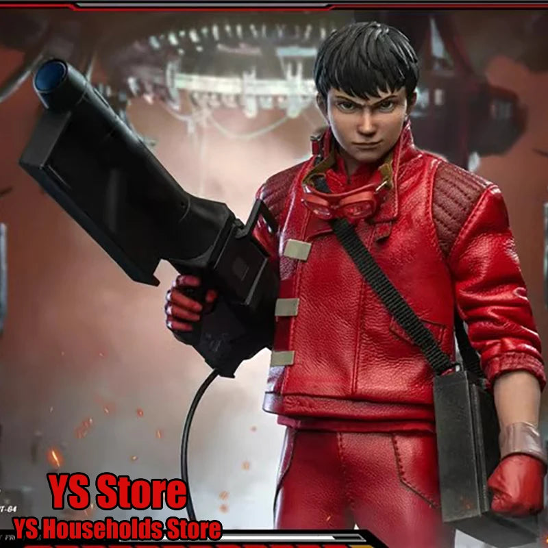 PT-sp64 1/6 Motorcycle Boy Action Figure Red Leather Jacket Pants Design 12inch Full Set PRESENT TOYS Man Soldier Model Gift