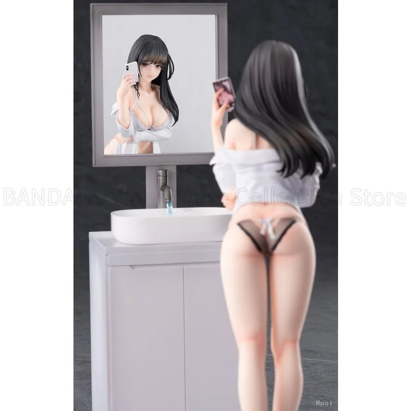 Original KAWA DESIGN Hitomio Shiliu's Original Painting Selfie Girl Normal Version/Deluxe Edition Anime Humanoid Toy Gift Model