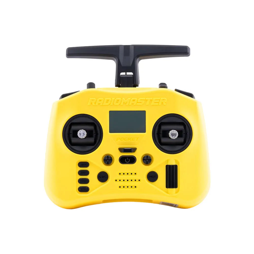 Radiomaster Pocket Crush 2.4GHz ELRS Hall Gimbal Transmitter Remote Control Portable Lightweight Foldable Antenna