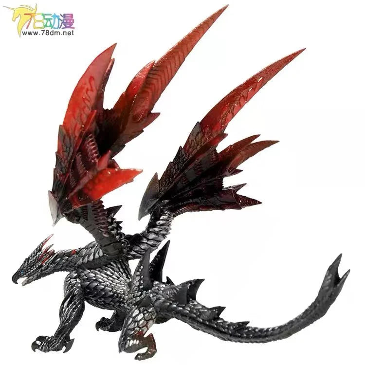 Monster World Anime Action Figure Hunter Plus All Dragon Rathalos Nergigante Nargacuga Zinogre Kushala Figure Model Toy Gifts
