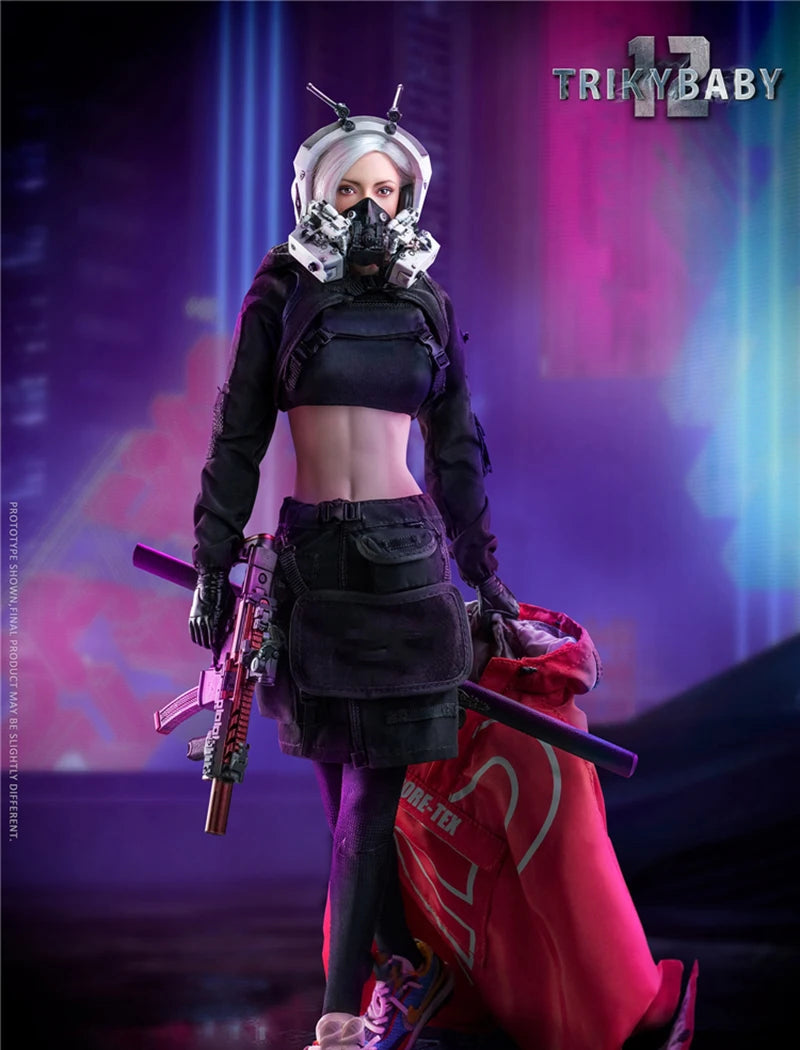 Verycool Vcf-2060 1/6 Women Soldier Punk Trickybaby Handsome Battle Beauty Girl Combat Suit Version 12" Action Figure Model