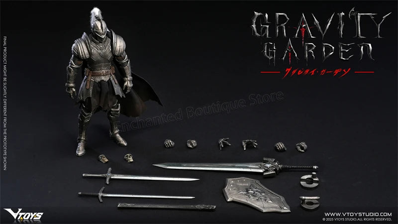 VTOYS VSD011 Gravity Garden Knight of Silver Moon 1/12 Action Model Figure Toys
