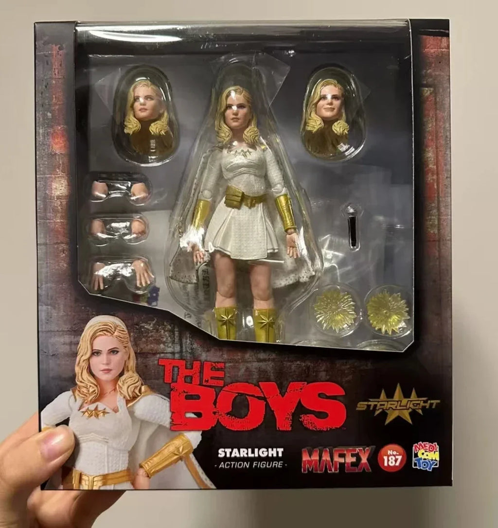 Original MAFEX NO.151 NO.154 No.187 1/12 The Boys Homelander John Starlight Annie Earving 6" Billy Butcher Action Figure Toys