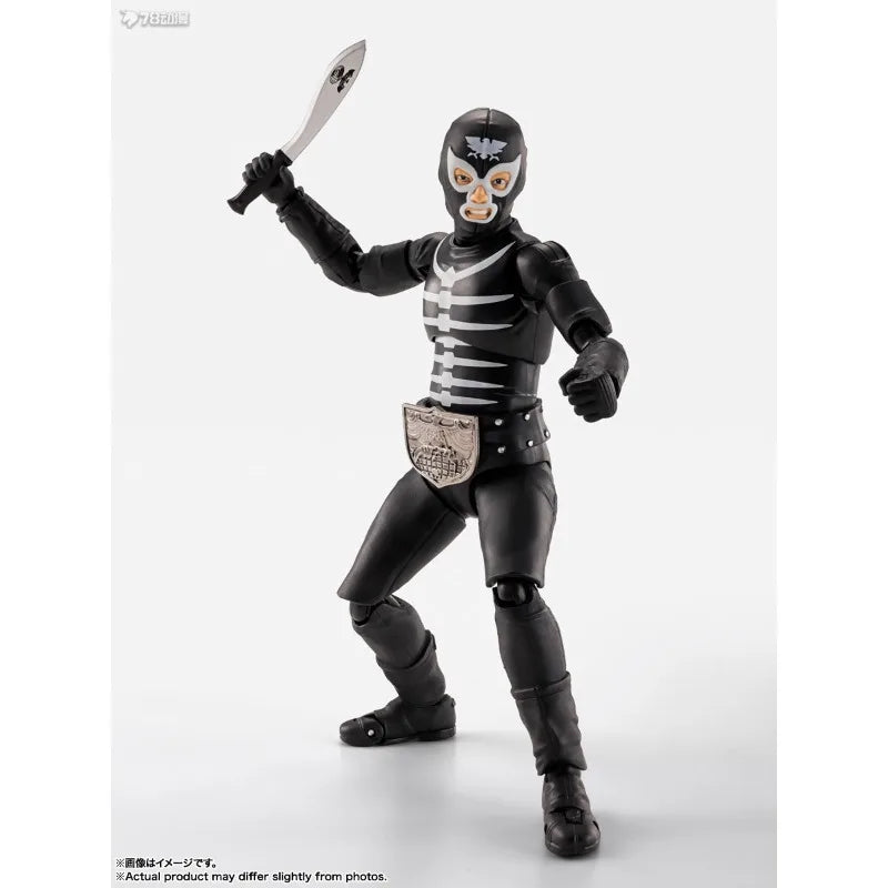 BANDAI Genuine S.H.Figuarts Series  Kamen Rider Shocker Soldier Finished Product Movable Model As A Gift Model Toy