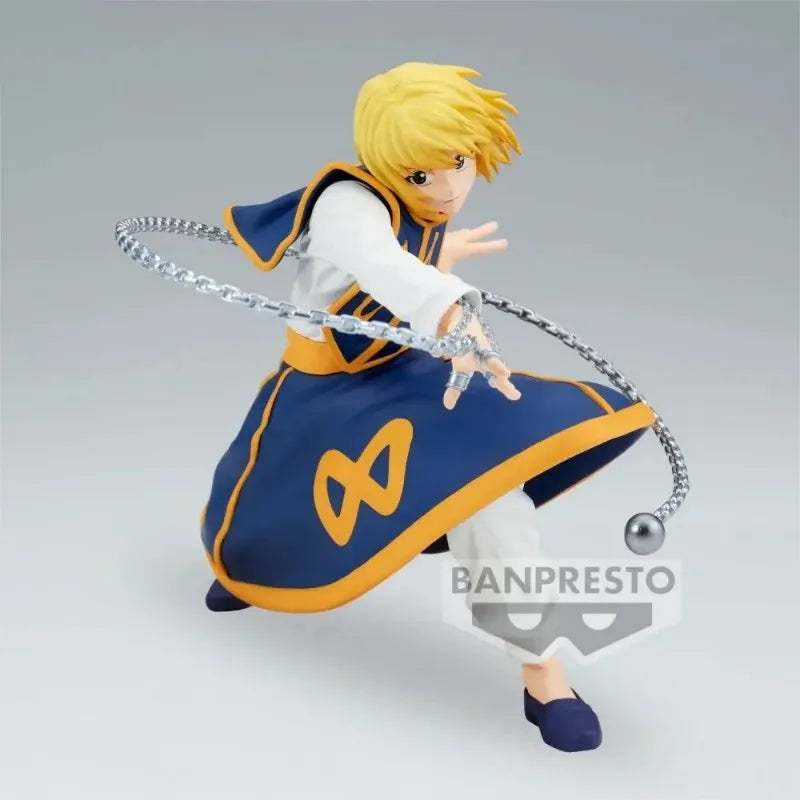 Original BANDAI Banpresto HUNTER HUNTER VIBRATION STARS Kurapika Anime Figures Action In Stock  Model Collect Toys Gifts WY
