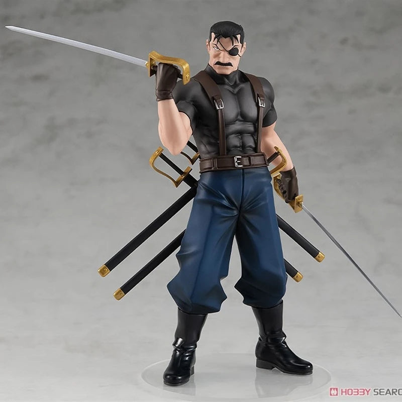 Original Brand New ‌In Stock ‌GSC Pop Up Parade King Bradley Figure Fullmetal Alchemist Anime Collectible Gift