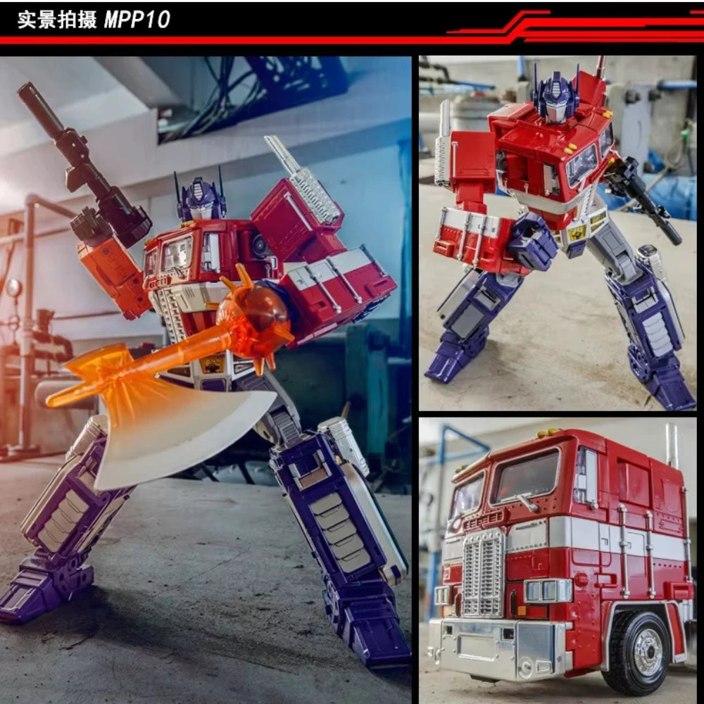 Weijiang Optimus Commander MPP10 Transformation Toys Robot Anime color matching OP Model W8605 Deformation Action Figure