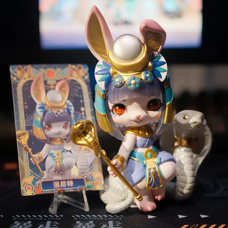 Aaru Garden V3 Series Blind Box Egyptian Mythology Anime Figure Model Toy Desktop Collection Decoration Festival Birthday Gifts