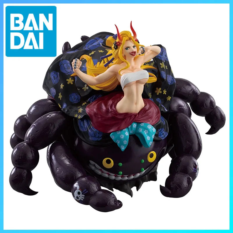 Hot Sale Ichibansho One Piece EX Vol 3 D Prize Black Maria Tamashii Gokou Jizou Figure 16cm PVC Original Gifts Toys Model Kawaii