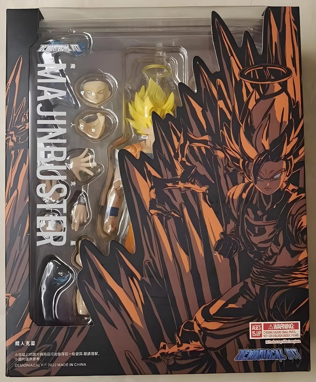 Auf Lager Dragon Ball Demoniacal Fit Die Nemesis des Dämons 6 Zoll Animationsmodell Actionfigur Spielzeugsammlung Geschenk