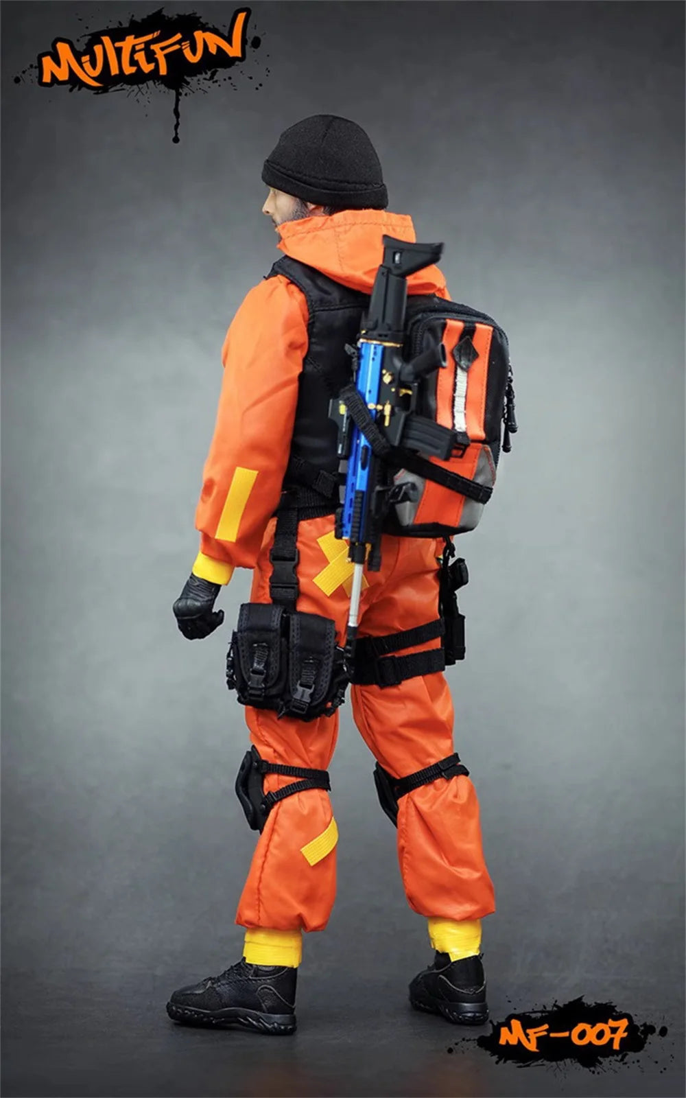 1/6 MULTIFUN MF007 Man Zone Agents The Special Area Dress Suit Weapon Kit Toys Model No Head No Body For 12" DAM DID COO Action