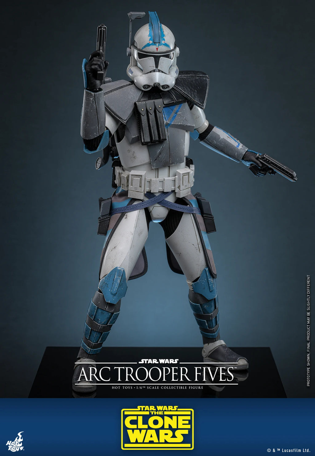 In Stock 100% Original HotToys TMS132 Star Wars ARC Trooper Fives 1/6 Anime Action Figure Toy Gift Model Collection