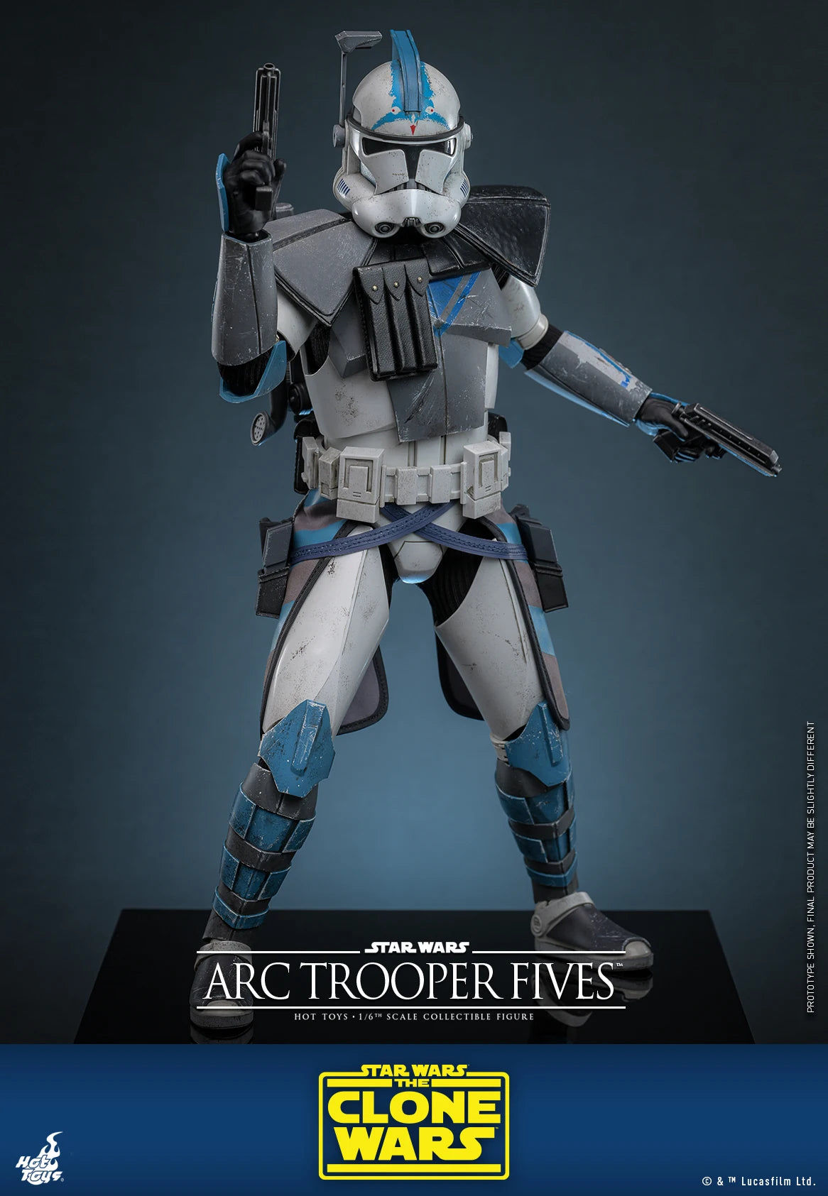 In Stock 100% Original HotToys TMS132 Star Wars ARC Trooper Fives 1/6 Anime Action Figure Toy Gift Model Collection