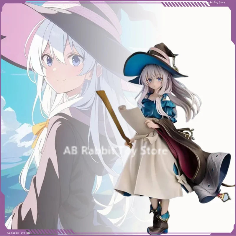 Elaina Anime Figure Wandering Witch Elaina Action Figurine The Firmament Of Early Summer Game Model Gk Collection Decor Toy Gift