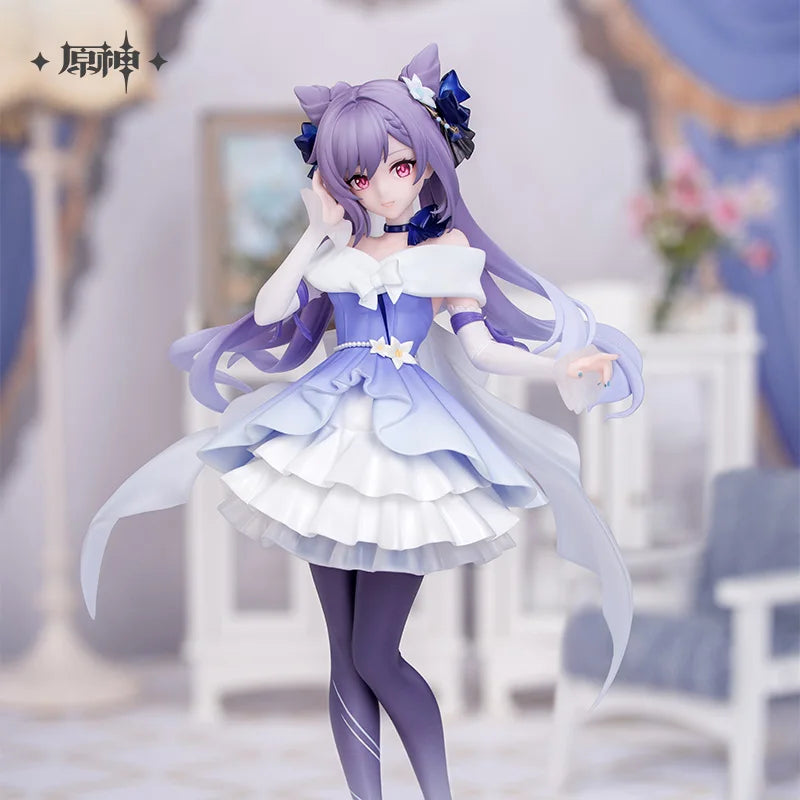 IN Stock Gift+ Myethos Original Genuine Genshin Impact Keqing (Resplendent Feast Ver.) Action Figure PModel Collectible Toys 1/8