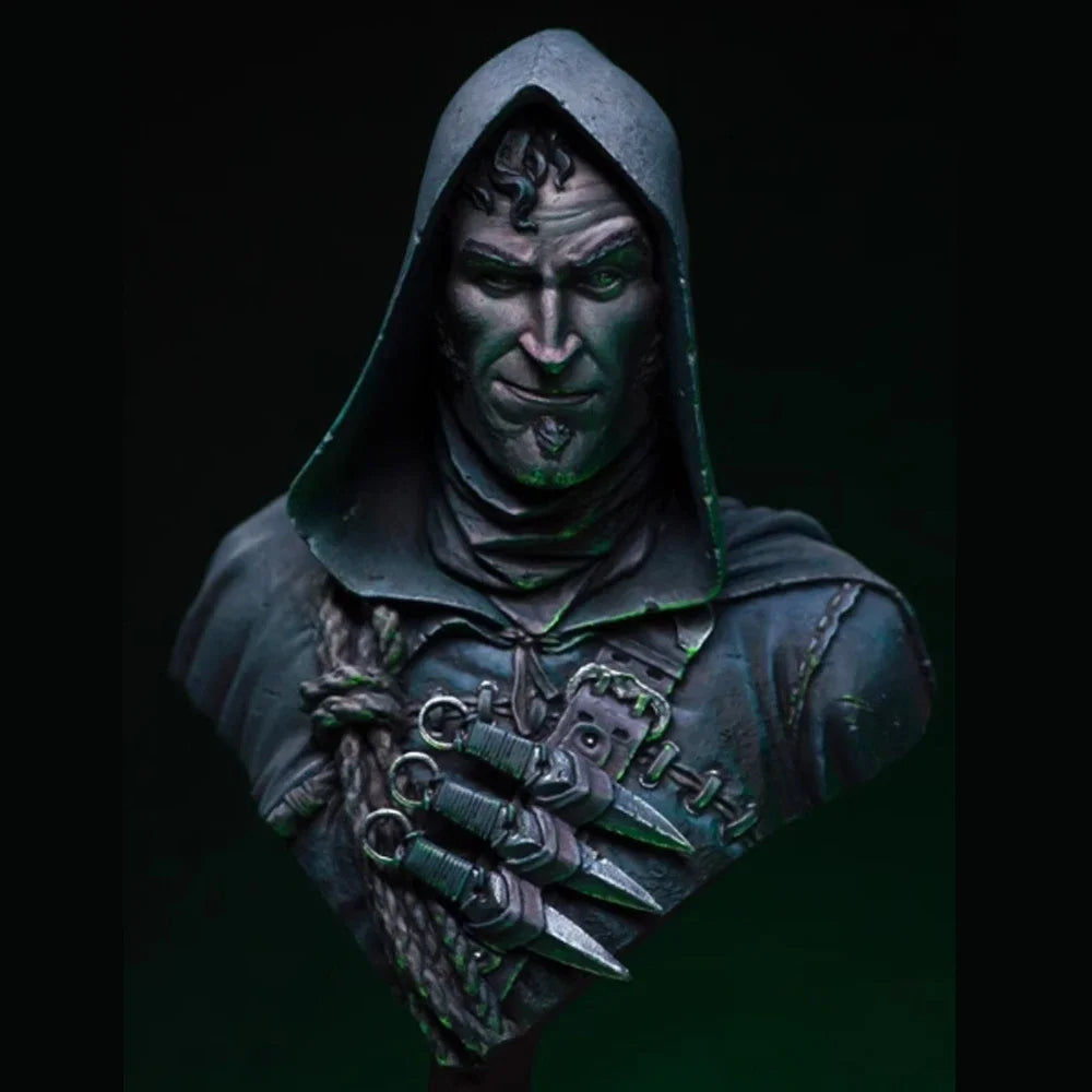 1/12 Ghost Assassin, Resin Model figure Bust, GK, Fantasy theme, Unassembled and unpainted kit