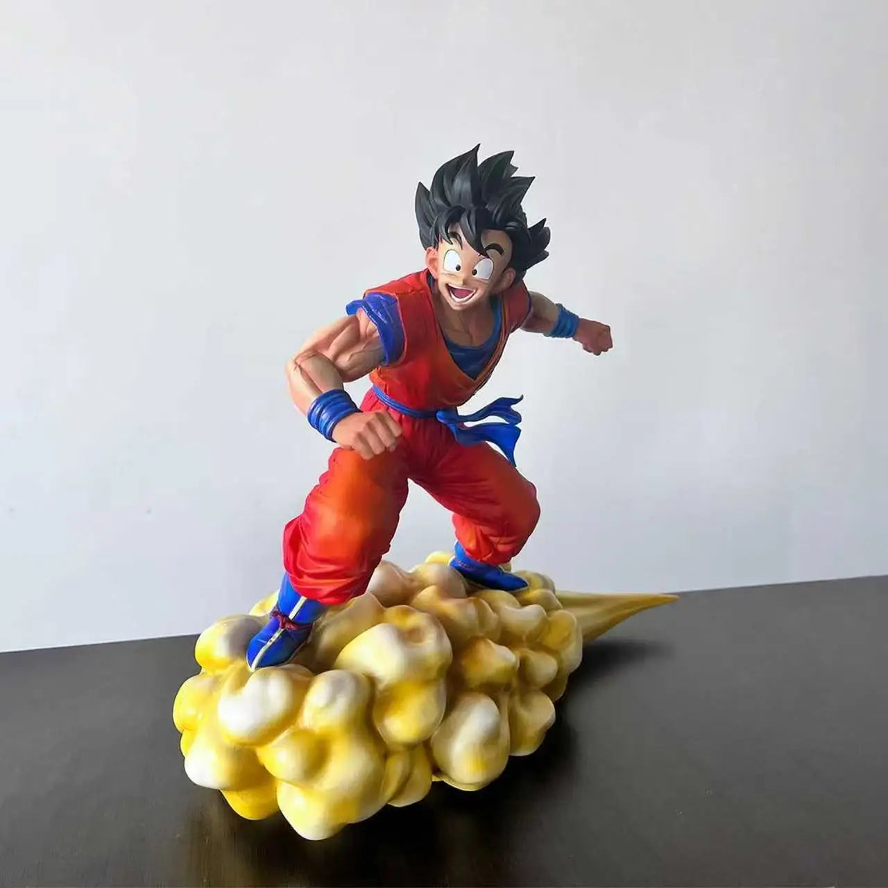 31cm/12.2inch Dragon Ball Z Cloud Goku Figure Super Saiyan Son Goku Action Figures Gk Statue Collection Model Toy Gifts