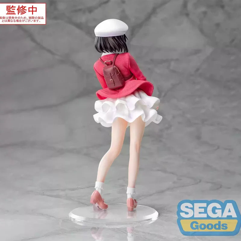 Genuine Sega Saekano: How To Raise A Boring Girlfriend Fine Luminasta Kato Megumi Casual Style In Stock Original Figure Model