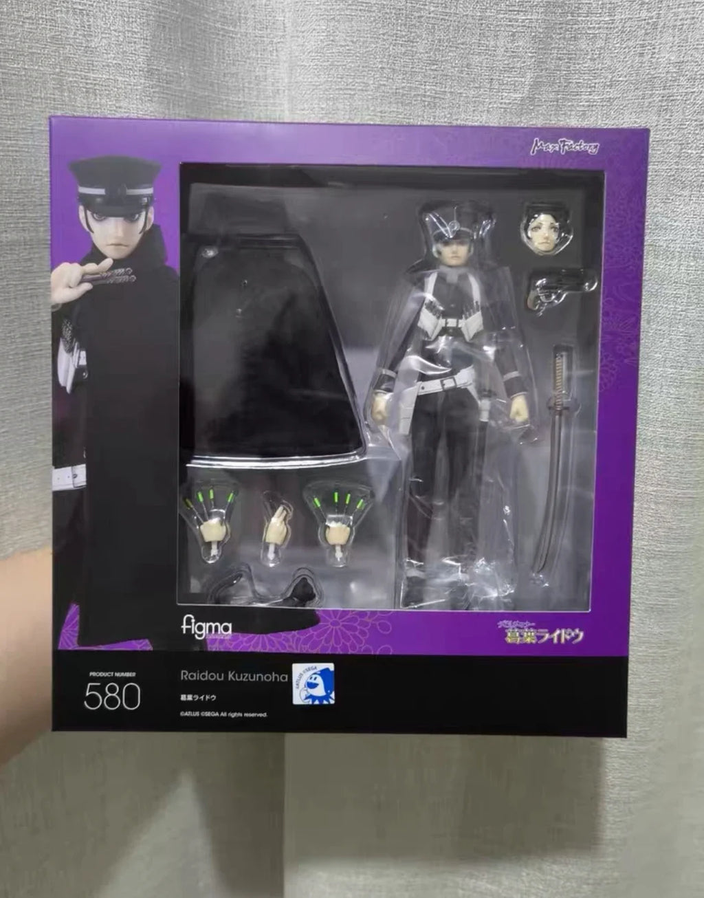 Original Brand New ‌In Stock ‌Max Factory figma #580 Devil Summoner Kuzunoha Raidou Articulated Action Figure