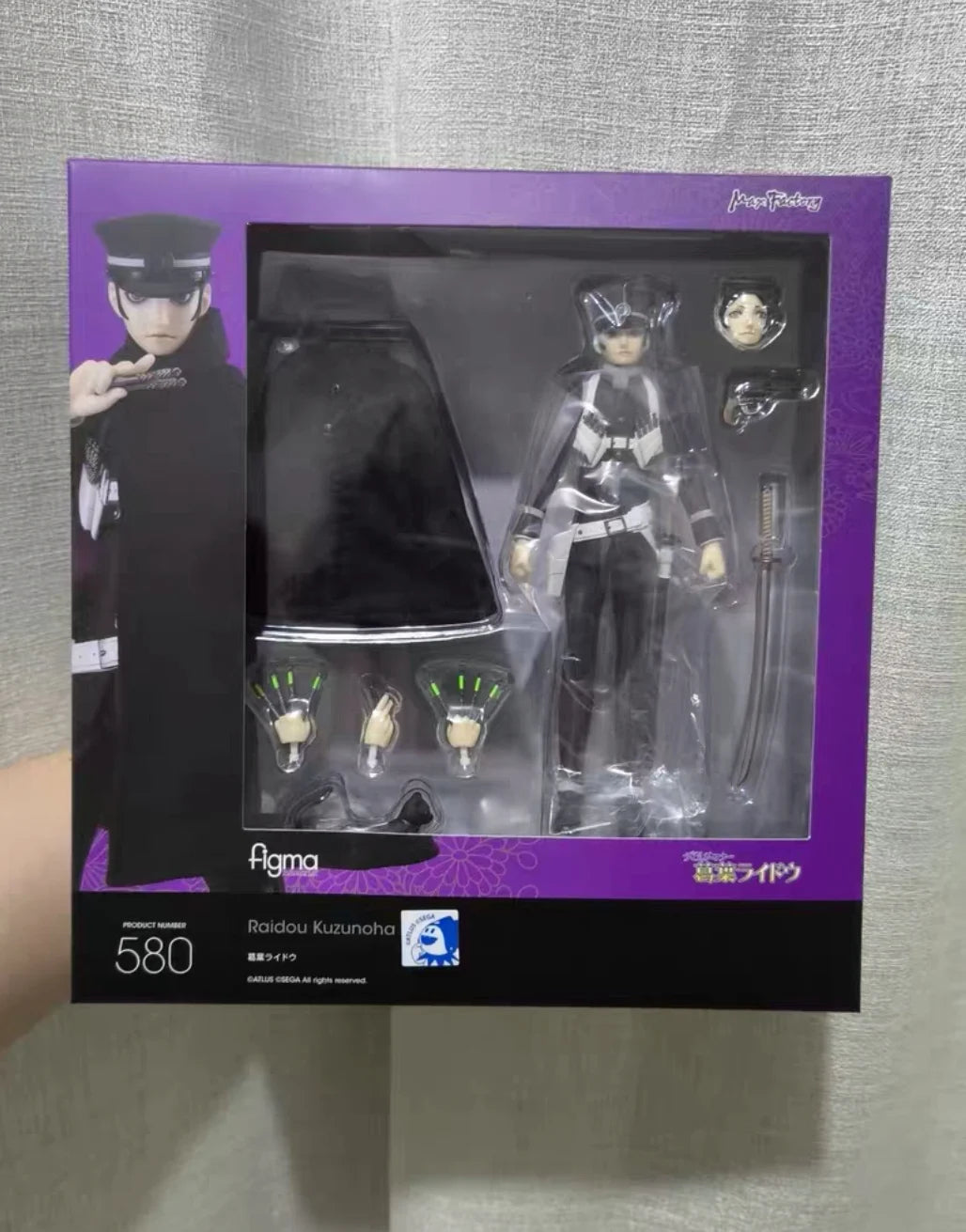 Original Brand New ‌In Stock ‌Max Factory figma #580 Devil Summoner Kuzunoha Raidou Articulated Action Figure