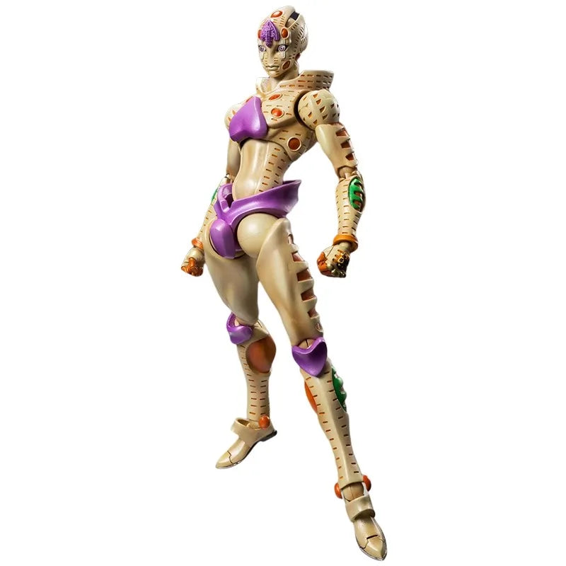 In Stock JoJo's Bizarre Adventure Gold Experience Requiem Super Action Statue 16CM PVC Anime Toy Model Doll Collection