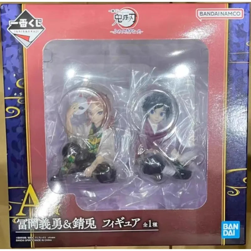 In Stock Original BANDAI Ichiban Kuji Demon Slayer Tomioka Giyuu Sabito Shinazugawa Sanemi Genya Giyuutarou Daki Anime Figures