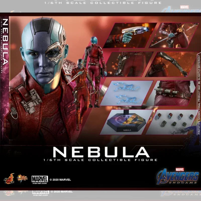 In Stock Hottoys 1/6 Marvel Avengers 4 Endgame Nebula Action Figure Model Hobby Collectible Gift Toy Ht Mms534 Action Figure Toy