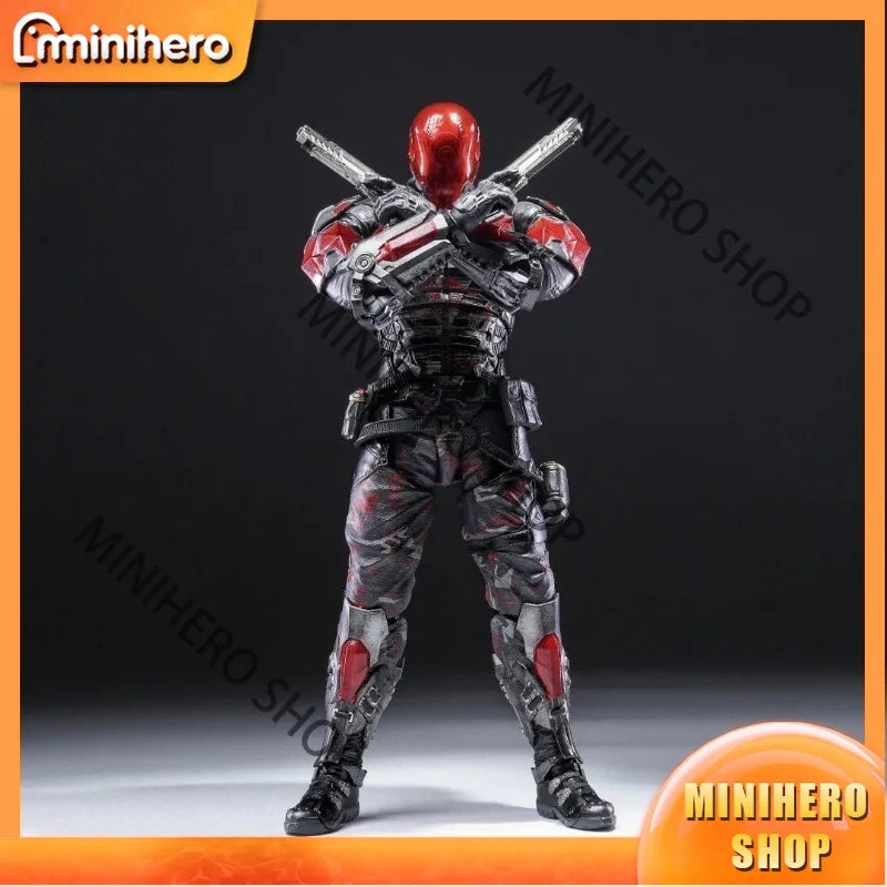Pre-Sale Authentic LPZZ Batman Arkham Knight 1/12 Action Figure DC Superhero Poseable Anime Model Toy Collectible Doll Gift