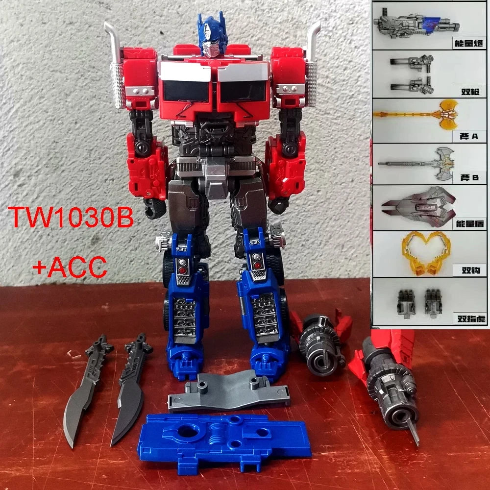 Transformation Robot BAIWEI TW1030 Optimus Commander SS102 Action Figure Anime Model Toys