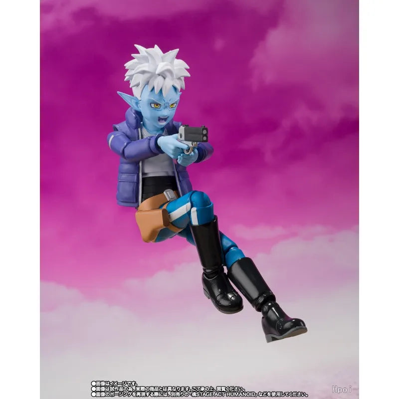 Bandai S.H.Figuarts Dragon Ball DAIMA Glorio Action Figure 13cm Movable Collectible Model PVC ABS with Replaceable Faces Hands