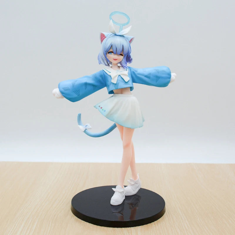 17cm Blue Archive Tsukatsuki Rio Anime Girl Figure Kisaki/Arona/Sunaookami Shiroko/Ichinose Asuna Action Figure Model Doll Toys