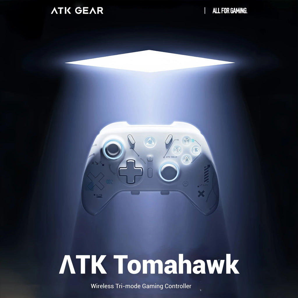 ATK Tomahawk Wireless Game Controller Tri-Mode 1000Hz Return Rate Gampad for Switch2 Pc XBox NS2 Android IOS Hall Rocker/Trigger