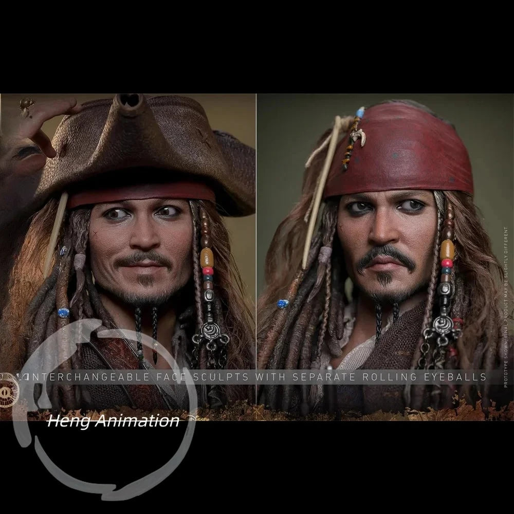 HT  DX37  DX38 DX38AE 1/6 Scale Classic Movie Characters Captain  Full Set for 12inchs Action Figure Model Toys pirate