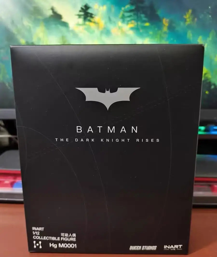 【In Stock】 INART Batman Arkham Origins Batman 1/12 Action Figure Doll Anime Model Toy Collection Gift Desktop Ornament