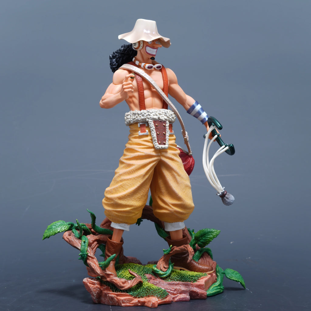 25 см One Piece Аниме Фигурка LX Usopp Фигура Висококачествена Версия. Усоп Фигурка PVC Gk Статуя Модели Колекция Орнаменти Играчки Подаръци