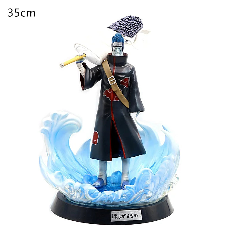 Japanese Anime Hand-made Naruto Nine-Tails Naruto Shippuden Uchiha Itachi Six Knife Class Toad Naruto Collection Toys