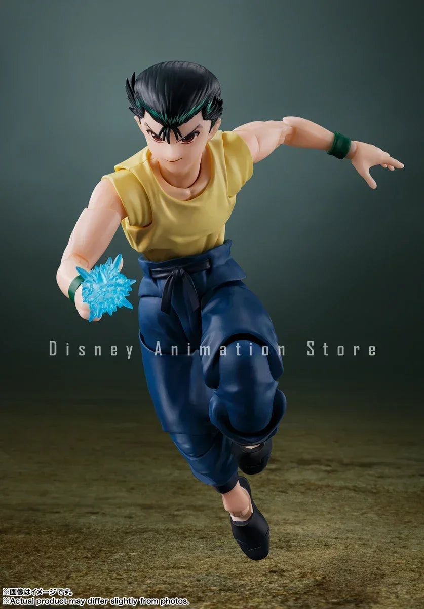 In Stock 100% Original Bandai S.H.Figuarts SHF Yusuke Urameshi in Stock Anime Action Collection Figures Model Toys Hobby