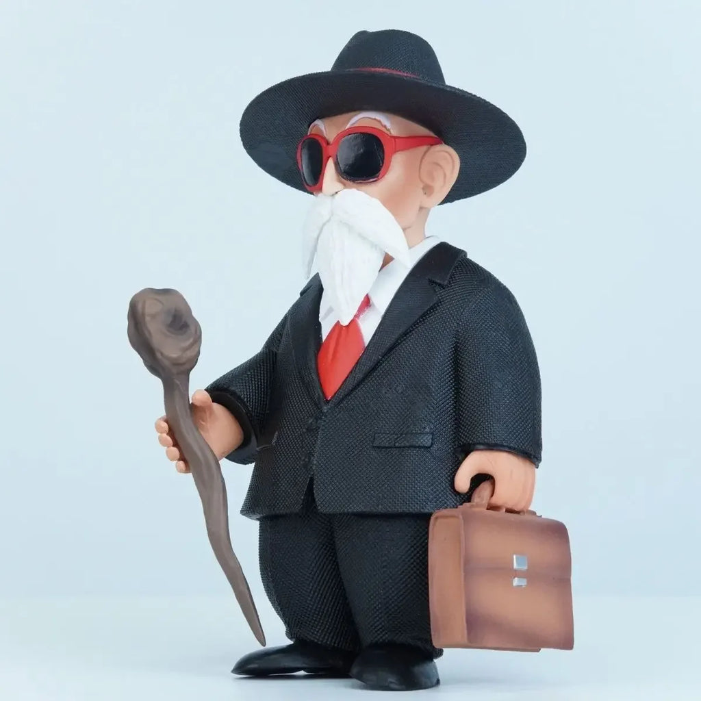 Нов Dragon Ball Master Roshi дрехи в западен стил, стоящ аниме фигурка 16 см PVC статуя колекция настолен орнамент детски подаръци
