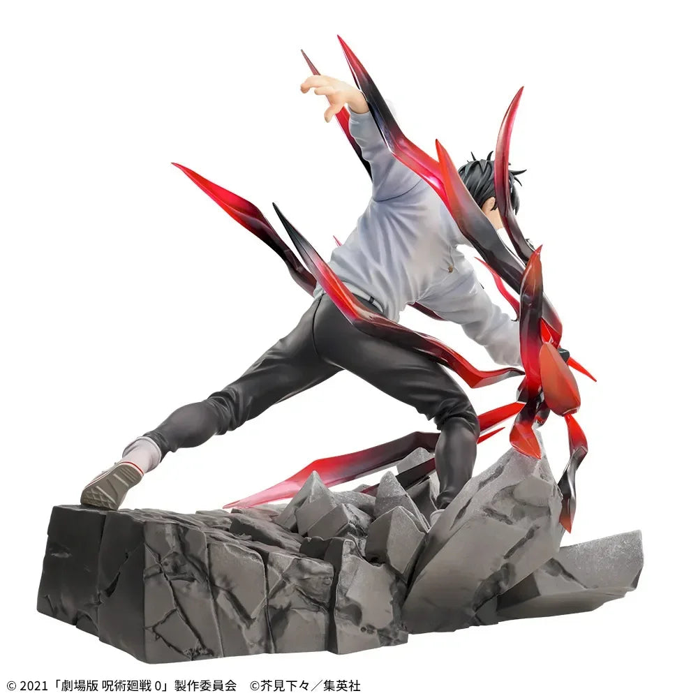 In Stock SEGA Original Genuine Luminasta Jujutsu Kaisen 0 The Movie Okkotsu Yuuta Black Bolt 17cm Collections Model Toy Figures