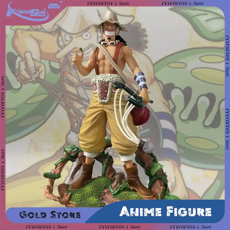 Anime One Piece Figur Lysop Actionfiguren Navigation King Desktop Dekoration Ornamen PVC Statue Puppensammlung Modell Spielzeug Geschenk